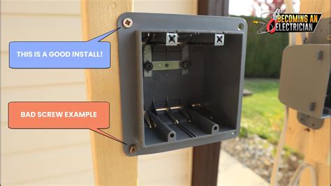 how to install double gang metal box|double gang electrical box installation.